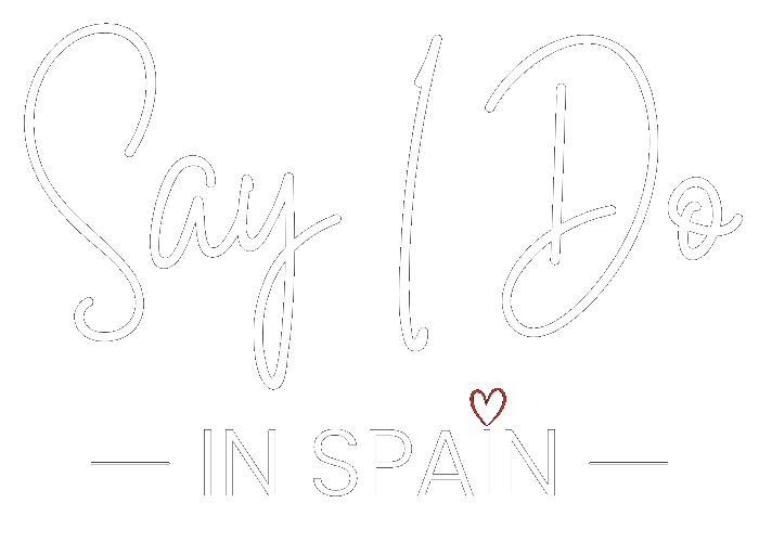 Say I Do in Spain white logo