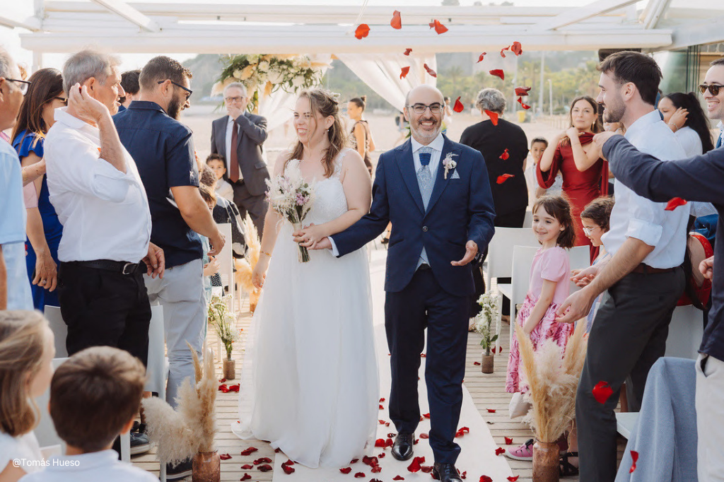 Beach wedding in Spain