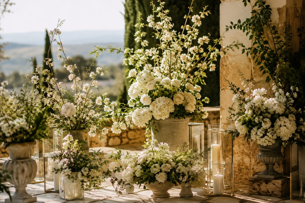 Wedding flower decor